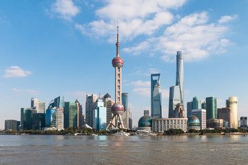 Obraz premium Shanghai Pudong landscape