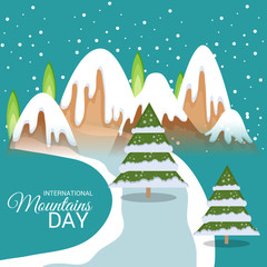 International Mountains Day.