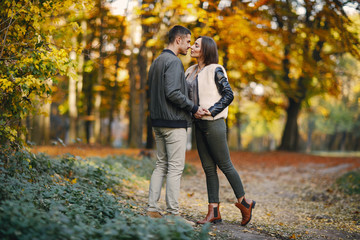 couple in the park