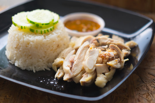 Hainanese chicken rice