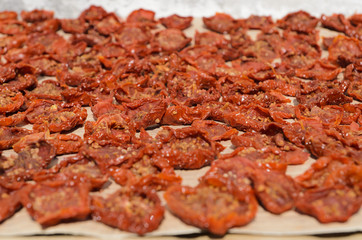 Sun dried tomatoes, Salina, Aeolian Islands, Sicily
