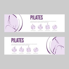 Pilates website banners