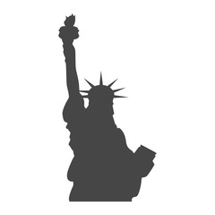 Statue of Liberty icon - Illustration  © sljubisa