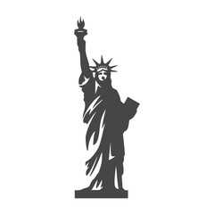 Statue of Liberty icon - Illustration  © sljubisa