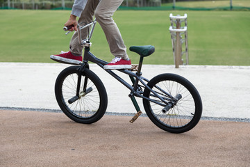 Fototapeta premium ＢＭＸを操る男性
