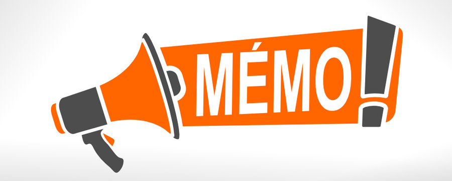 m&eacute;mo sur m&eacute;gaphone