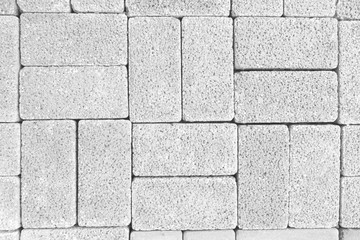 white concrete block wall background texture