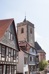 Fototapeta na wymiar St. Johann-Kirche in Kronberg im Taunus, Hessen