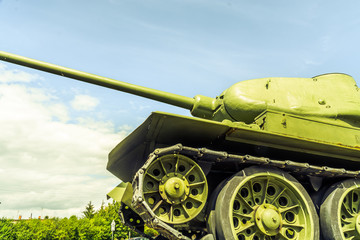 Tank monument