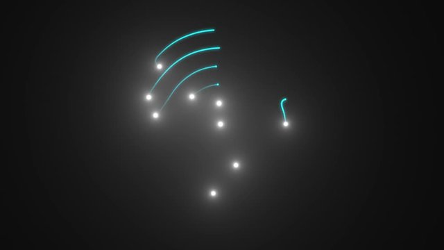 Touch id element. Loop. PNG + Alpha channel.