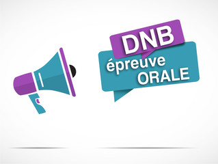 mégaphone : DNB épreuve orale