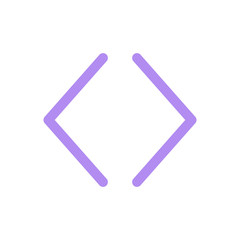 Pointer, arrow in modern flat style. Arrow button isolated on white background. Symbol for web design, site, app, UI.