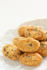 Japanese food, Tofu and seaweed ball