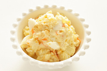 potato and carrot egg salad