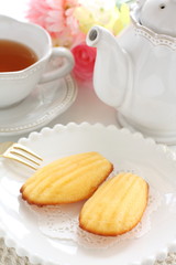 French confection, madeleine