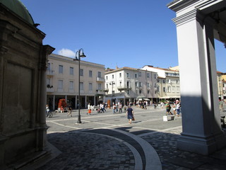 Obraz premium Rimini historic center