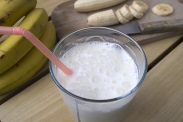 banana milk drink