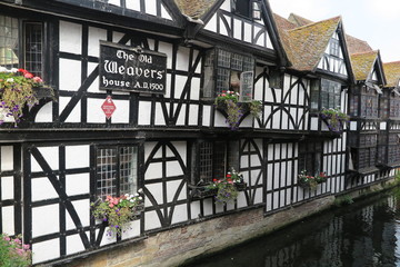 In der Altstadt von Canterbury, Kent