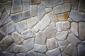 Decorative masonry. Stone wall brick texture background