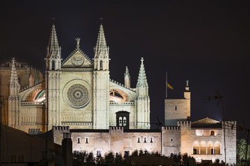Medieval buildings of Palma, Mallorca © Sebas