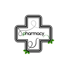 Obraz premium Pharmacy icon. Professional pharmacy. Medicine vector