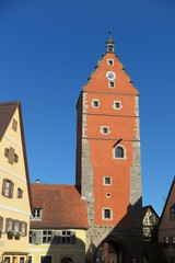 Fototapeta na wymiar In Dinkelsbühl, Altstadt