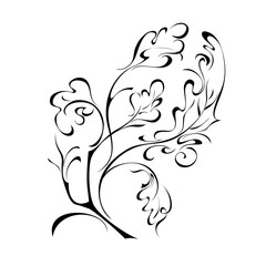 ornament 182. vegetable ornament made of oak leaves