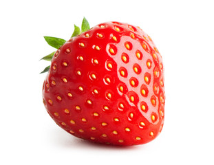 Strawberry isolated on white