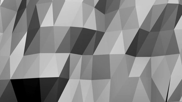 abstract low poly black background.