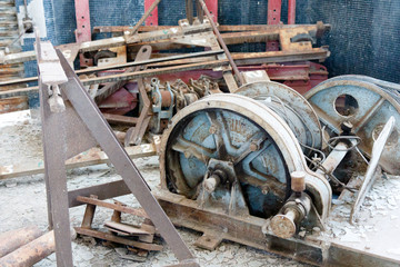 Maquinaria antiguo taller