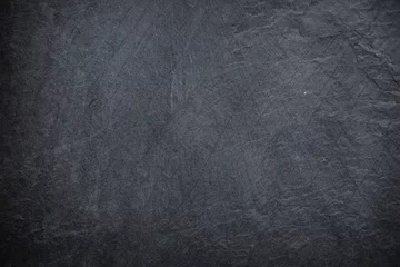 Foto op Plexiglas textuur van donkergrijze en zwarte leisteen achtergrond. © ImagineDesign