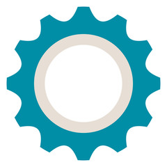 gear machine isolated icon