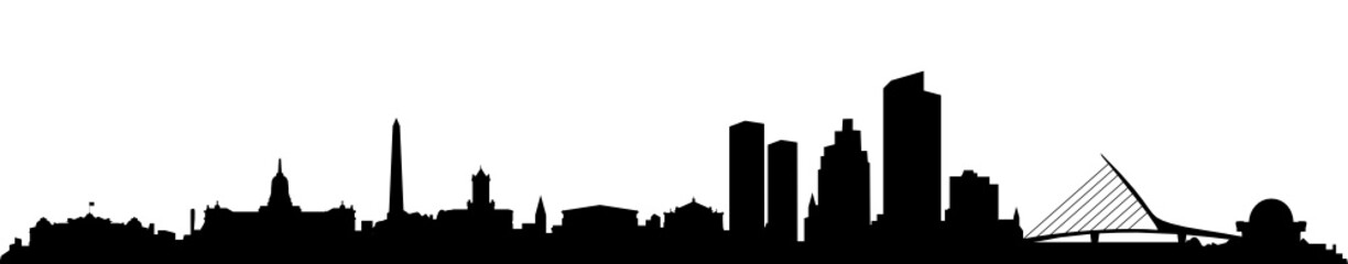 Fototapeta premium Skyline Buenos Aires