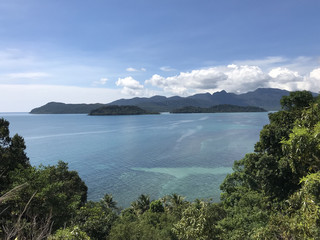 Landscape from small islands