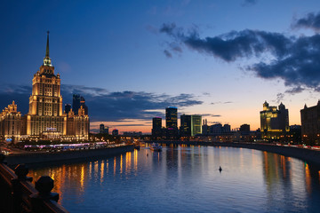 Cityscape of Moscow