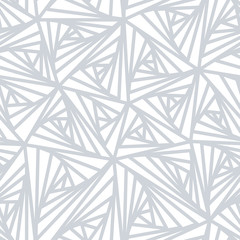 Seamless pattern. Abstract geometric ornament.