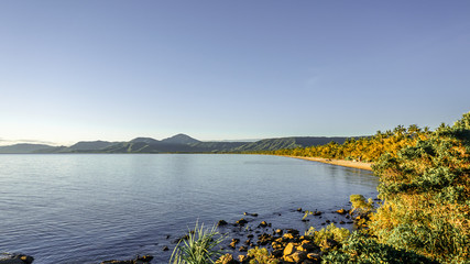 Beach at sunrise in Port Douglas, Australia