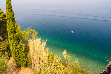 Boat on the sea