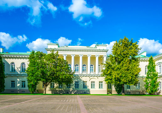 The Presidential Palace in Vilnius, the official residence of the President of Lithuania