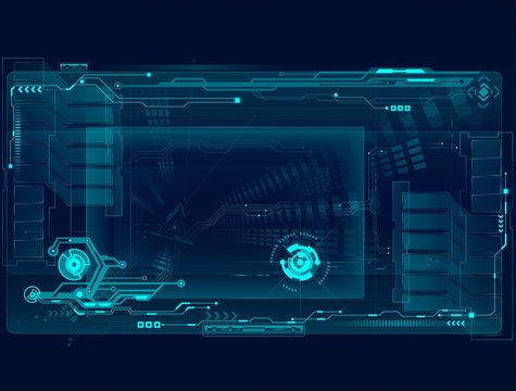 Abstract tech background