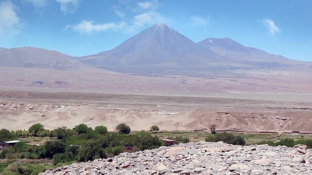 Licancabur Volcano in San Pedro de Atacama, Chile