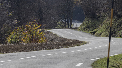 Fototapeta premium road in the French Pyrenees.