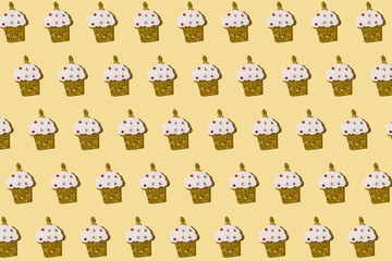 Muffin repeated background
