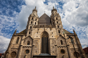 Fototapeta na wymiar St. Stephen Cathedral in Vienna