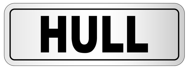 Obraz premium Hull City Nameplate