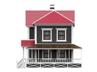 victorian family house side