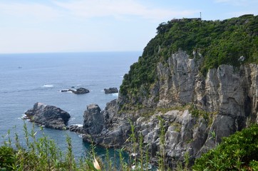 日本 高知県 土佐清水市 足摺宇和海国立公園 足摺岬 Japan Shikoku Kochi Tosashimizu city Ashizuri-Uwakai National Park Ashizuri misaki