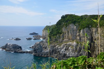日本 高知県 土佐清水市 足摺宇和海国立公園 足摺岬 Japan Shikoku Kochi Tosashimizu city Ashizuri-Uwakai National Park Ashizuri misaki