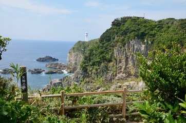 日本 高知県 土佐清水市 足摺宇和海国立公園 足摺岬 Japan Shikoku Kochi Tosashimizu city Ashizuri-Uwakai National Park Ashizuri misaki