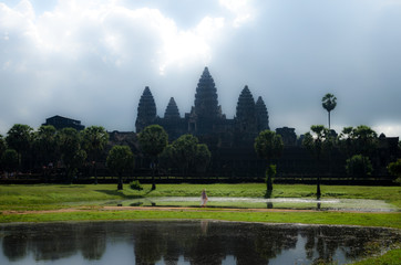 Fototapeta na wymiar Temple of Cambodia